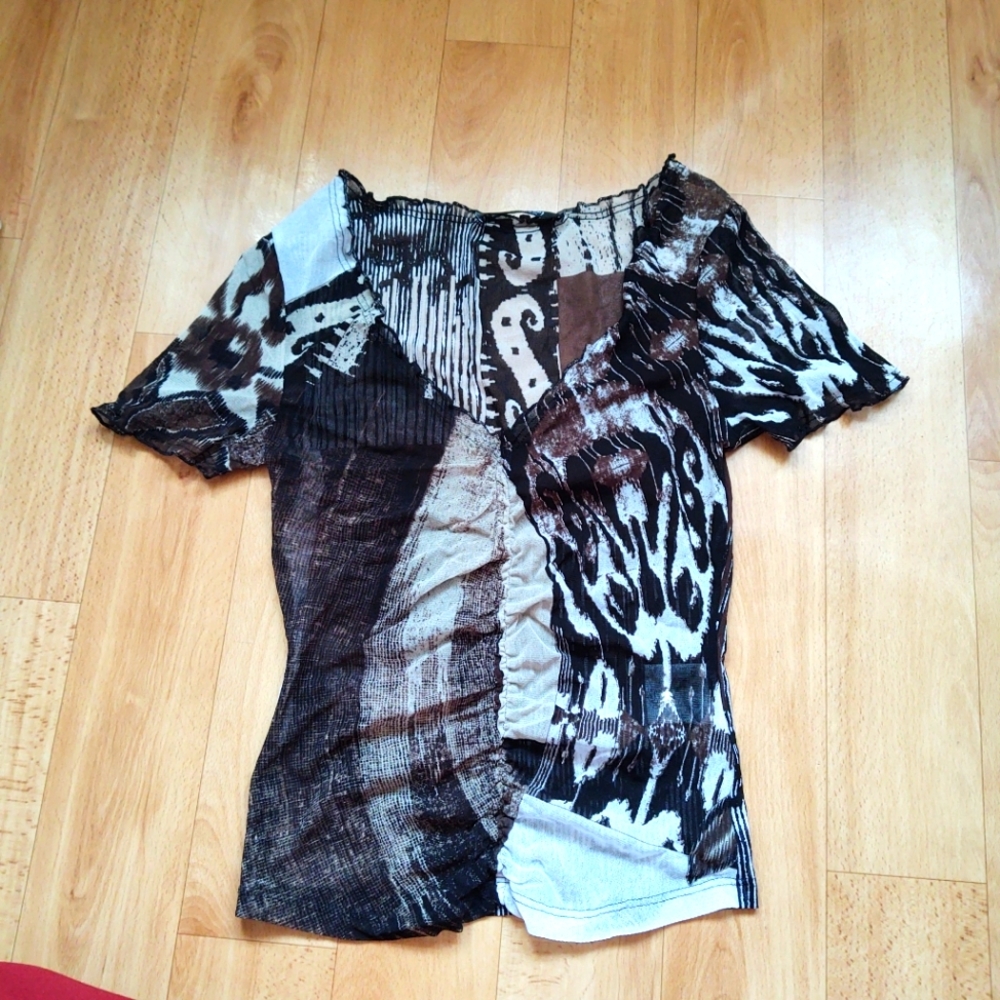 Mesh top Betty Barkley size M